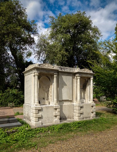 Tomb of John Thompson, Grade II, #1246094 (after)