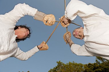 Cudgel fighting at Robert Dover's Cotswold Olimpicks