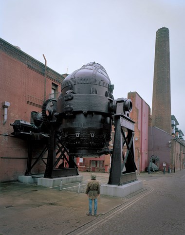 Bessemer Converter, Kelham Island Museum, Sheffield (Grade II Listed) © Historic England