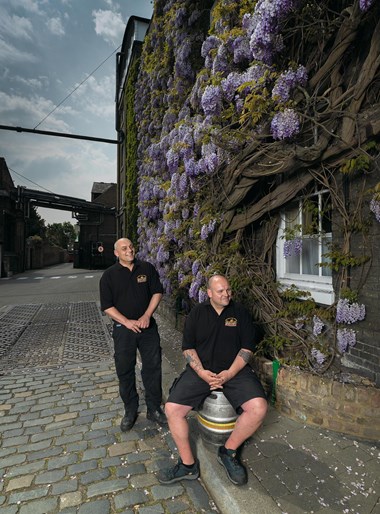 Dean and Chad Gunter, Fullers, Chiswick