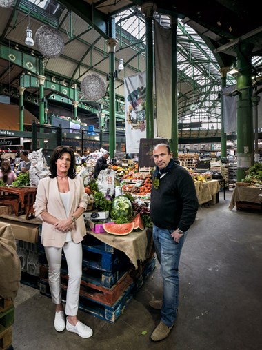 Caroline and Fred Foster, Borough Market.