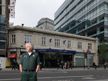 Craig Cassidy, Aldgate Underground Station