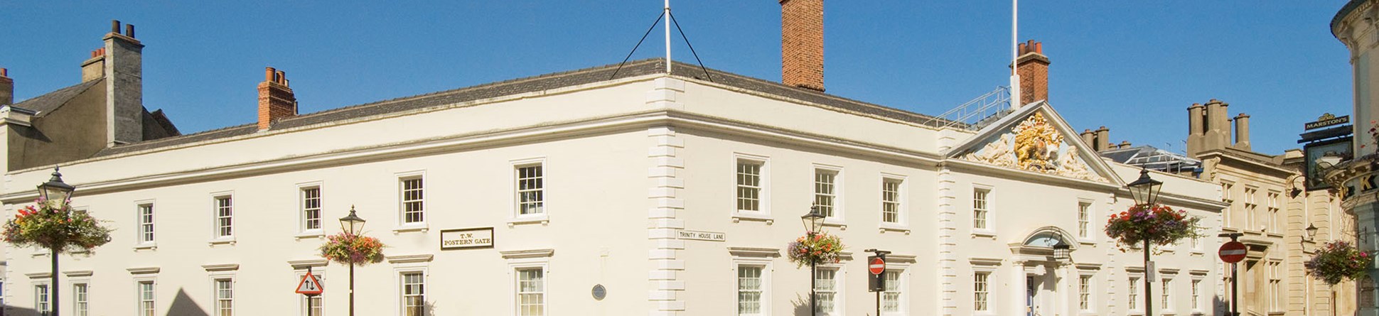 View of Trinity House in Hull